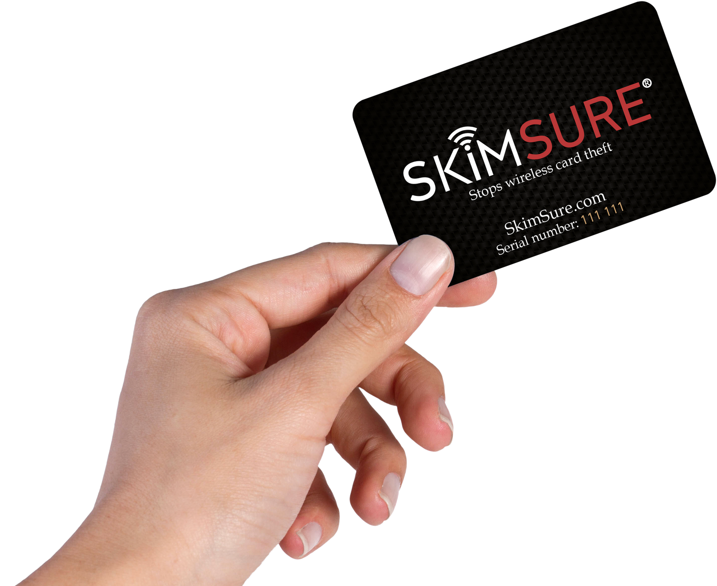SkimSure card